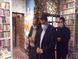 بازدید رئیس اداره فرهنگ و ارشاد اسلامی شمیرانات از کافه کتاب محله دزاشیب