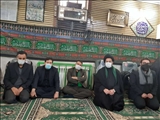مراسم عزاداری حضرت فاطمه زهرا(س) در روته برگزار شد