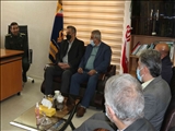 دیدار مدیریت شهری اوشان فشم میگون با فرمانده سپاه ناحیه الغدیر