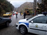 بارش شدید باران و تگرگ در شمیرانات 