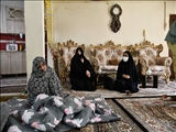 دیدار امام جمعه لواسانات با خانواده معظم 3 شهید سرافراز منطقه