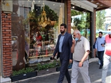 فرماندار شمیرانات در جمع اهالی و کسبه تجریش 