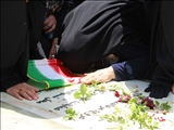 میزبانی شکوهمند لواسان از پیکر مطهر 2 شهید گمنام دفاع مقدس 