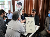 برگزاری میز خدمت در مصلای نماز جمعه لواسانات