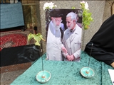 غبارروبی حرم مطهر صالح بن موسی الکاظم (ع) همزمان با میلاد حضرت ثامن الحجج
