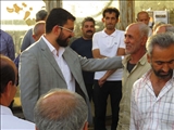 بازدید بخشدار لواسانات از روستای کندعلیا
