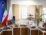دیدار فرماندار شمیرانات با رئیس پلیس راهور تهران بزرگ 