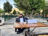 برپایی میز خدمت در آستان مقدس امامزاده علی‌اکبر علیه السلام