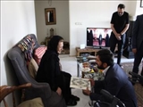 دیدار فرماندار شمیرانات با خانواده معظم شهید جواد فکوری در سالگرد شهادت ایشان
