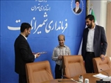 تجلیل فرماندار شمیرانات از کارمند روشن‌دل فرمانداری 