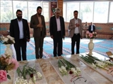 آئین غبارروبی عطرافشانی گلزار شهدای بیرق الحسین (ع) با حضور فرماندار شمیرانات