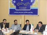 جلسه ستاد هماهنگی مدیریت بحران و برف‌روبی رودبارقصران