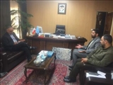 نشست فرماندار شمیرانات با رئیس سازمان مدیریت و برنامه‌ریزی استان تهران