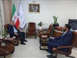 دیدار سرپرست اخبار استان تهران صدا و سیما با فرماندار شمیرانات