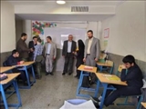 حضور فرماندار شمیرانات در جمع معلمان و دانش آموزان مدرسه استثنایی پیروزی