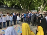 حضور فرماندار شمیرانات در همایش بزرگ مدارس ارزش آفرین شهرستان 
