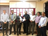 تجلیل رئیس اداره ورزش و جوانان شمیرانات از مسئول روابط عمومی 