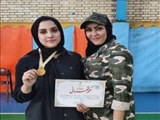 درخشش مدال طلای مسابقات کونگ فو استان بر سینه قهرمان شمیرانی