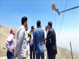 بازدید میدانی مدیرکل هواشناسی و معاون عمرانی فرمانداری شمیرانات در ارتفاعات توچال