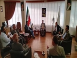  نشست فرماندار شمیرانات و مدیرعامل آبفای شرق استان تهران 