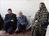 دیدار فرماندار شمیرانات با خانواده معظم شهید والامقام ایلیکایی آهاری 