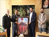 دیدار فرماندار شمیرانات با رئیس پلیس راهور فاتب 