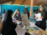 برگزاری میز خدمت شبکه بهداشت و درمان شمیرانات در مصلای لواسان 