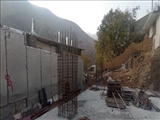 عملیات ساختمانی ۱۲ طبقه غیرمجاز در روستای روته شمیرانات متوقف شد