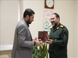 دیدار فرماندار شمیرانات با فرماندهان پاسدار نواحی بسیج شهرستان