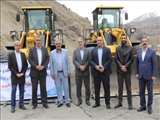 رونمایی از ماشین آلات جدید شهرداری اوشان فشم میگون