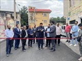 افتتاح پروژه آسفالت معابر روستاهای بوجان و ناصرآباد با حضور فرماندار شمیرانات