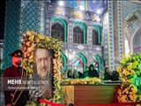 حضور سرپرست فرمانداری شمیرانات در سالگرد شهادت شهید سید رضی موسوی