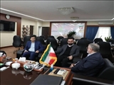 حضور معتمدیان، استاندار تهران و رزازی مشاور عالی و مدیرکل حوزه استاندار در فرمانداری شهرستان شمیرانات