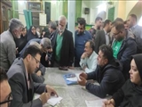 دیدار چهره به چهره سرپرست فرمانداری شمیرانات با نمازگزاران مسجد امام حسن عسگری (ع) روستای لواسان بزرگ