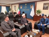 نشست رئیس اداره اوقاف و امور خیریه شمیران با سرپرست فرمانداری شهرستان شمیرانات