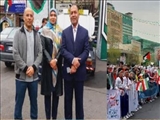 حضور جامعه ورزش شمیرانات در راه‌پیمایی روز قدس