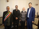 تقدیر فرماندار شهرستان شمیرانات از ارتشی آزاده و جانباز امیر سرتیپ محمد رضا رحیمی