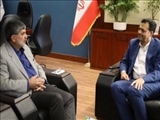 دیدار دبیر کانون خدمت رضوی شهرستان شمیرانات با فرماندار