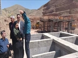بازدید فرماندار شمیرانات از تصفیه خانه فاضلاب روستاهای لواسان بزرگ و رسنان