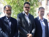 تجدید میثاق فرماندار شمیرانات با آرمان‌های شهدا در هفته دولت/ عطرافشانی مزار شهدای امامزاده علی‌اکبر (ع) چیذر