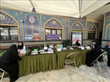 برپایی میز خدمت سلامت در آستان مقدس امام‌زاده صالح(ع) با ارائه خدمات رایگان به زائران و نمازگزاران