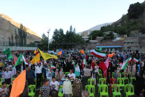 جشن دهه کرامت در بخش رودبار قصران