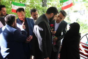 فرماندار شمیرانات در جمع اهالی