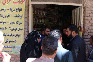 فرماندار شمیرانات در جمع اهالی