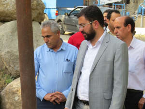 بازدید بخشدار لواسانات از روستای