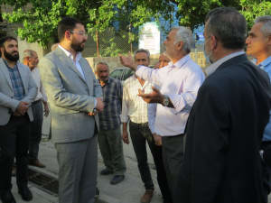 بازدید بخشدار لواسانات از روستای