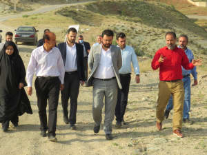 بازدید بخشدار لواسانات از روستای