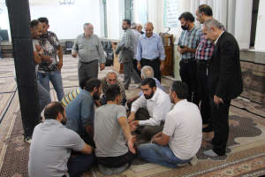 میزبانی اهالی گلابدره و آبک از