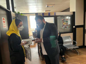 بازدید سرزده رئیس بازرسی فرمانداری