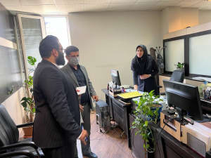 بازدید سرزده رئیس بازرسی فرمانداری